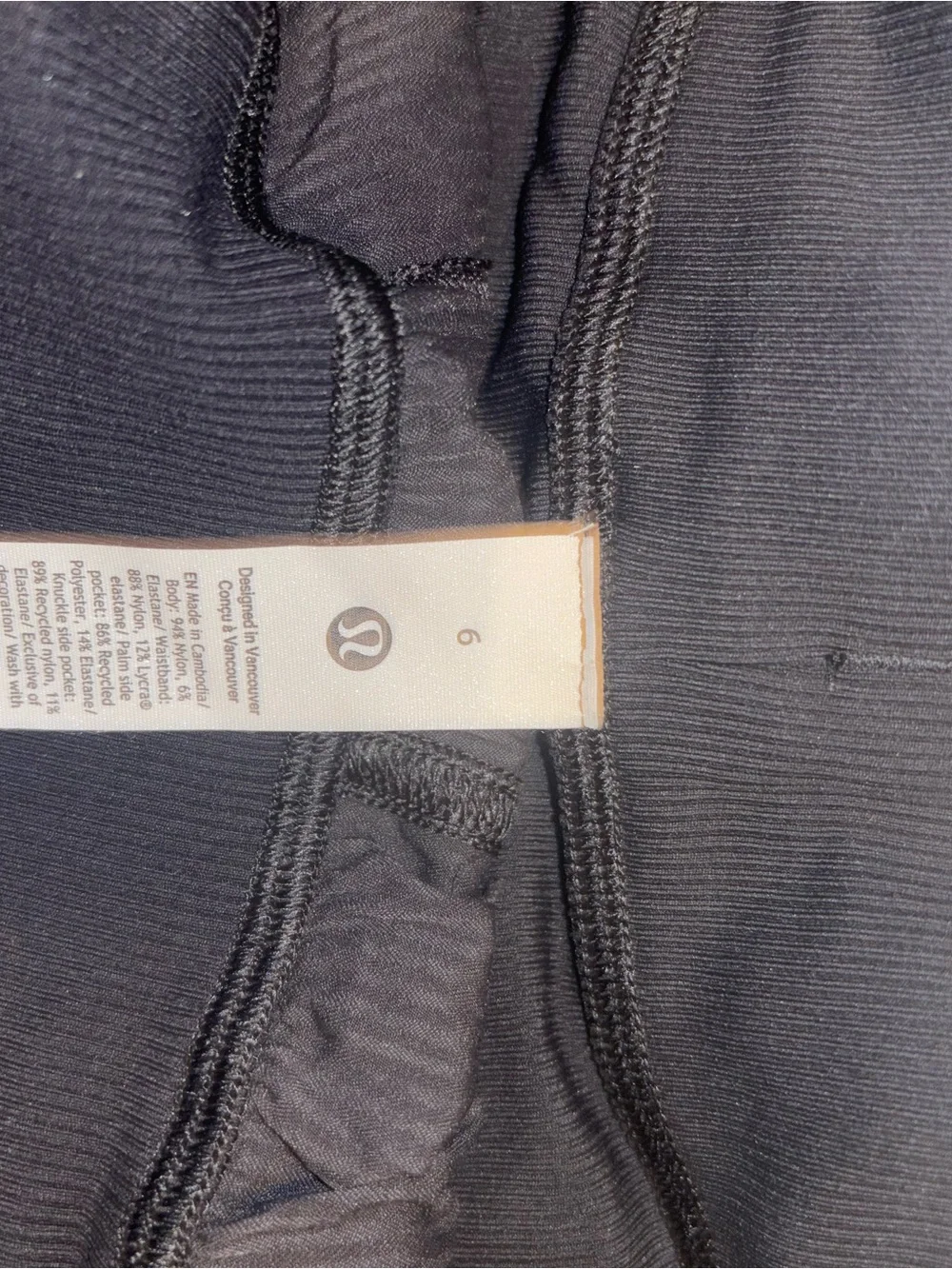 Lululemon Black Shorts